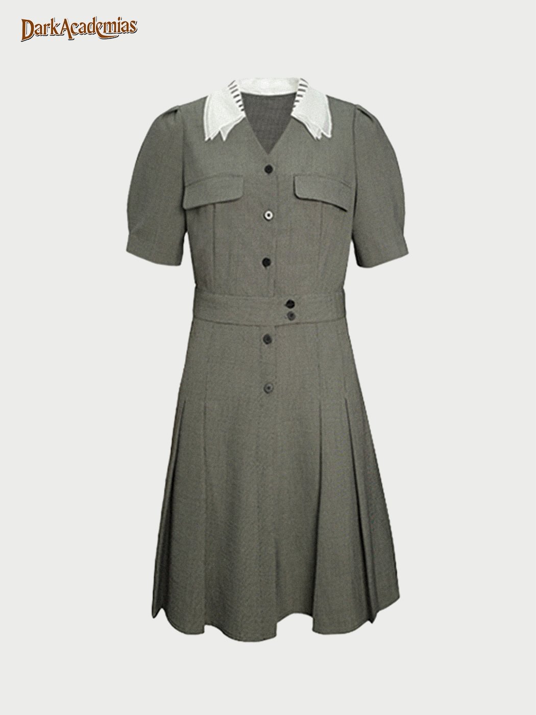 College Cargo Pocket Dress