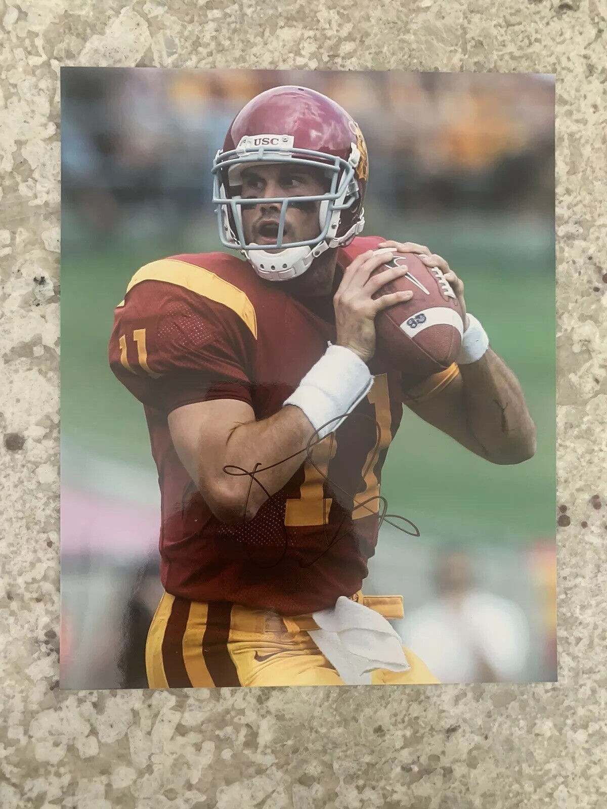 Matt Leinart signed 8x10 Photo Poster painting USC Trojans Heisman Winner Autographed