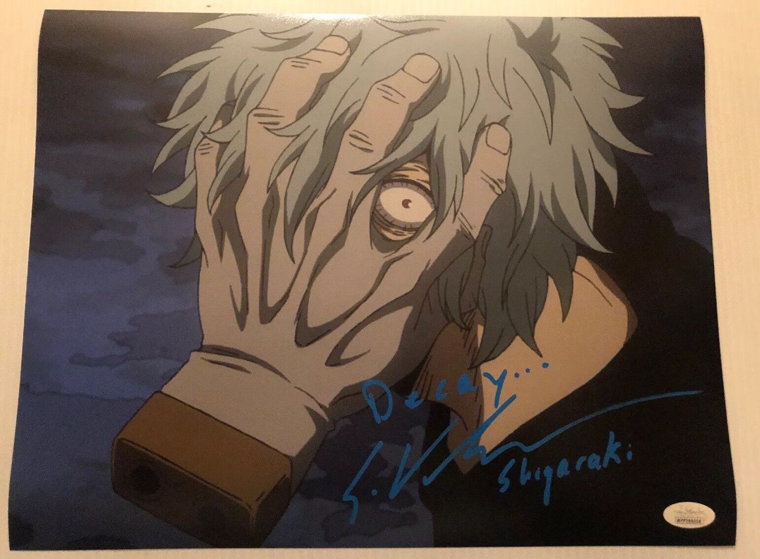 Eric Vale Signed Autographed 11x14 Photo Poster painting Shigaraki My Hero Academia JSA COA 4