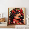 Diamond Painting -DIY Round Drill Strawberry Girl