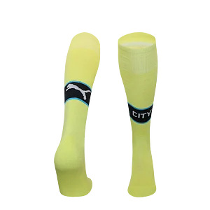 2024/2025 Manchester City away yellow football socks