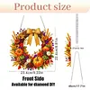 Autumn Harvest DIY Acrylic 5D Crystal Diamond Gem Art Hanging Ornament