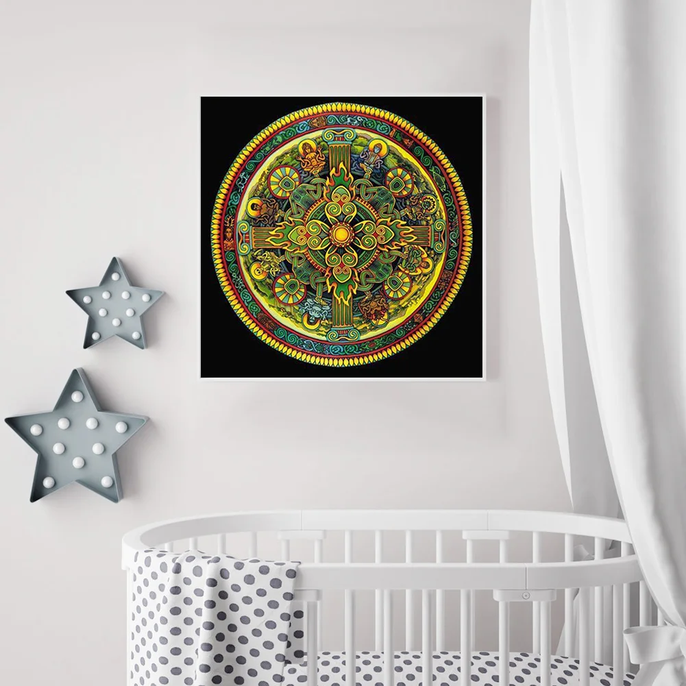 DIY Paint By Number 40*40cm - Mandala
