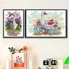 (2pcs) Gooses-14CT Stamped Cross Stitch 30*21cm(Bundle Sale)