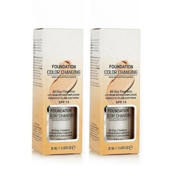 🎉 Buy 1 Get 1 Free 🎁 -  2023 for Best Color Changing Mature Skin Foundation