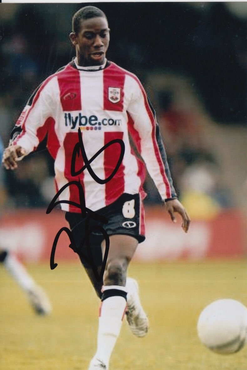 SOUTHAMPTON HAND SIGNED BRADLEY WRIGHT PHILLIPS 6X4 Photo Poster painting 1.