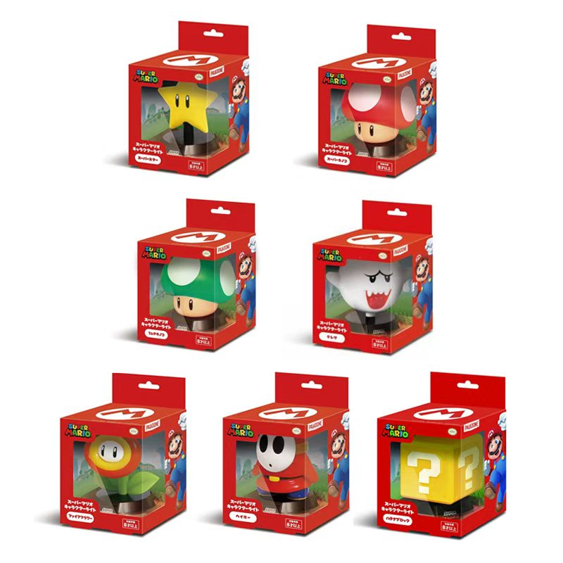 Super Mario Character Light - Goomba 1UP Mushroom FireFlower Shy Guy ...