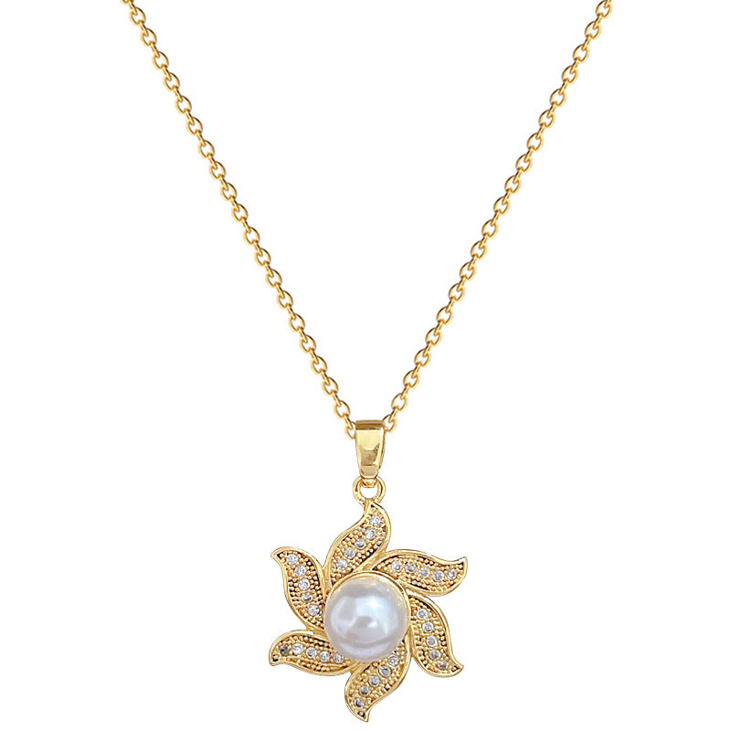 Korean Cosmos Geometric Titanium Steel Electroplating Earrings