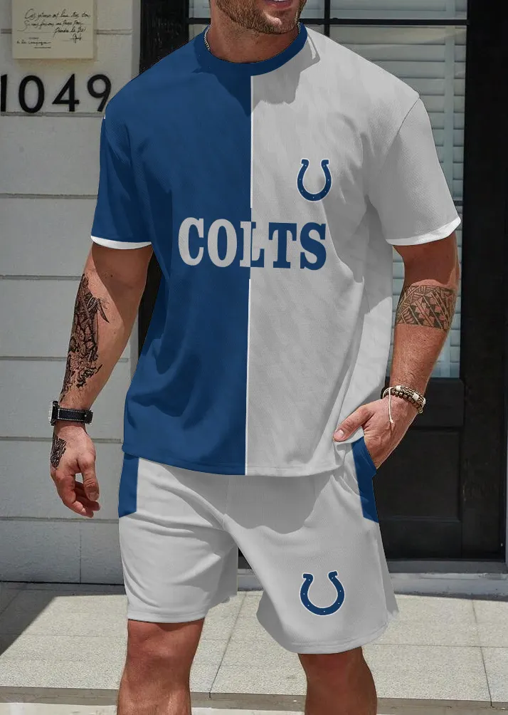 Indianapolis Colts  Limited Edition Top And Shorts Two-Piece Suits