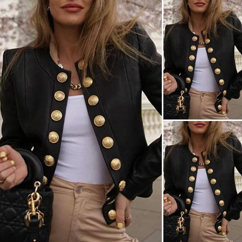 Ladies Office Women Jackets Warm Blouse Office Formal Coats 2022 VONDA Female Suits Spring Outerwear Veste Femme Oversized