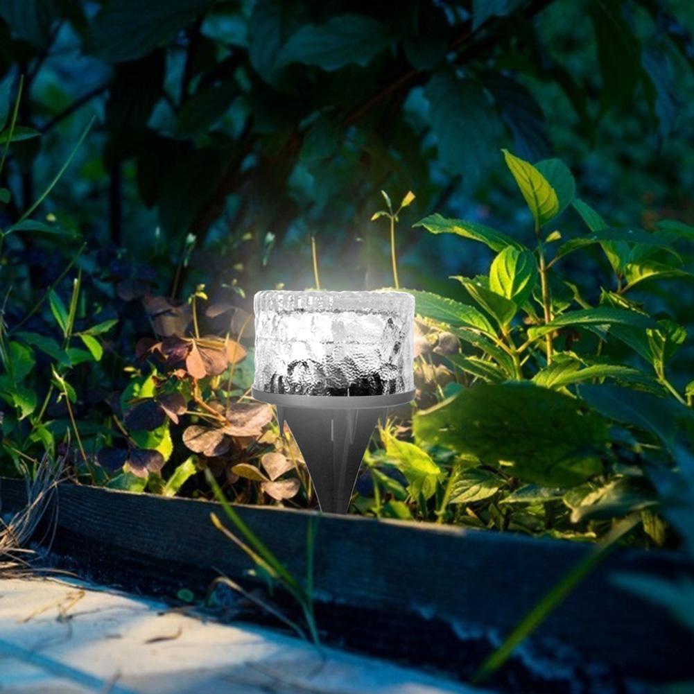 

Solar Power LED Buried Round Glass Ground-Lanscape Lawn Light, 501 Original