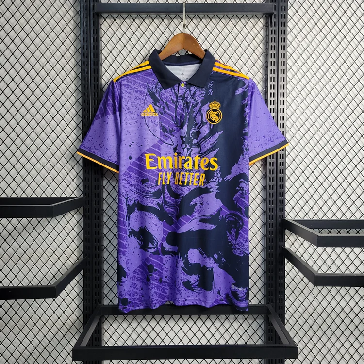 Real Madrid Drache Limited Edition Shirt Kit 2023-2024 - Purple