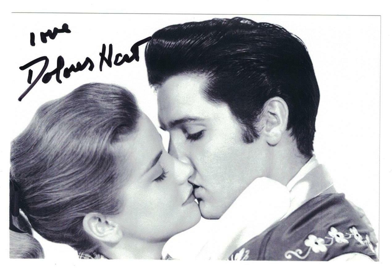 Dolores Hart Signed Autographed 4 x 6 Photo Poster painting Actress Elvis Presley A