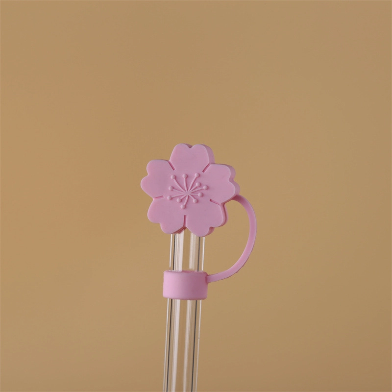 10mm Glass Straw Cap Dust Cover Stainless Steel Straw Dust Cover Dust Plug 10mm Large Diameter Milk Tea