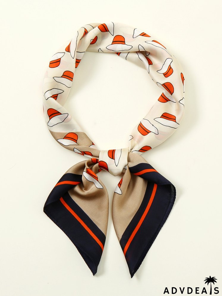 Hat Print Bandana