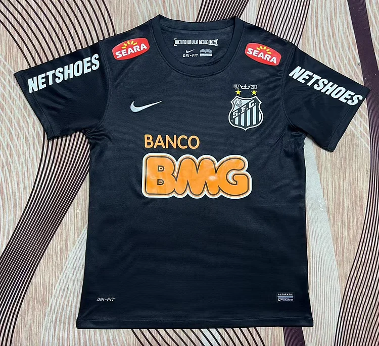 Retro Santos 2011 Retro Football Jersey 