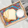 DIY Diamond Painting Decor Wooden Food Tray - Mandala