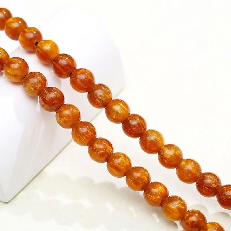 108 Beads Golden Sea Willow Mala Prosperity Necklace Bracelet