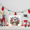 5D DIY Partial Special Shaped Drill Diamond Painting Xmas Siamese Cat22.8x22.8cm