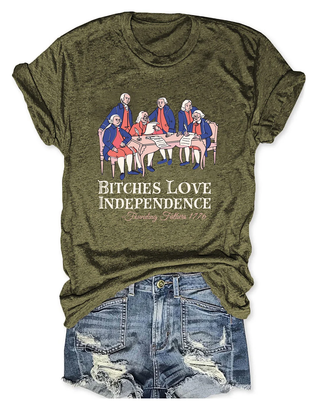 Bitches Love Independence T-shirt