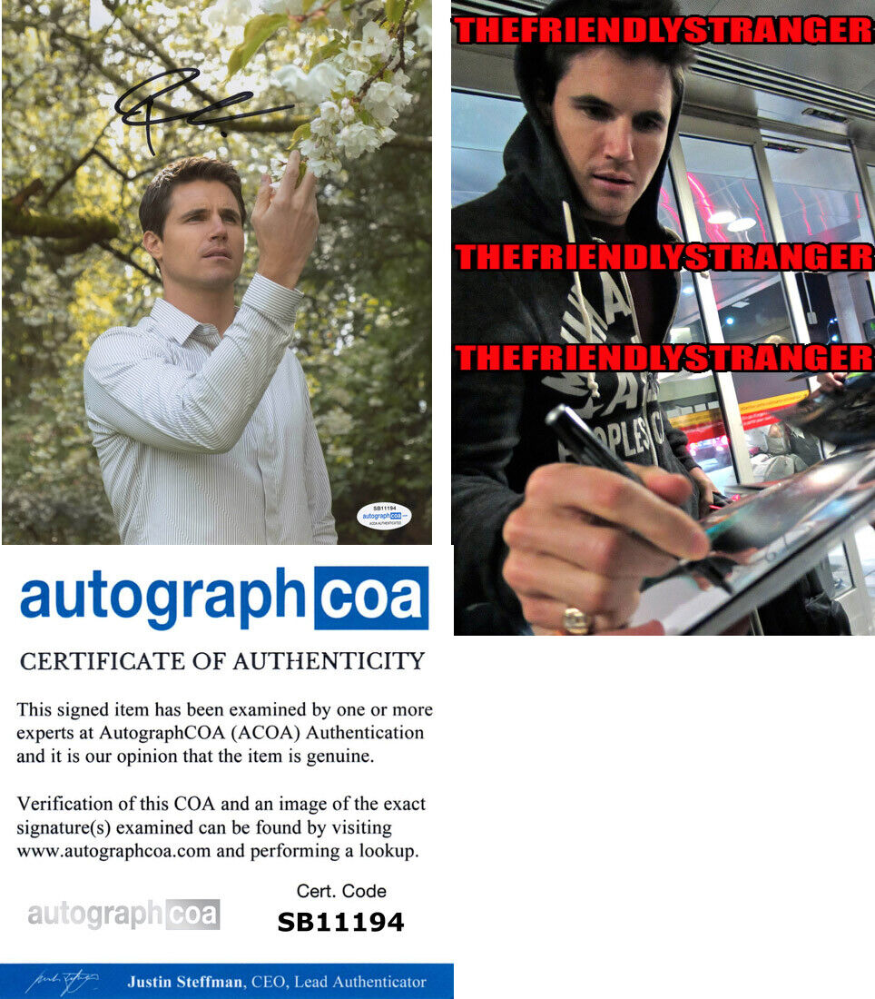 ROBBIE AMELL signed Autographed UPLOAD