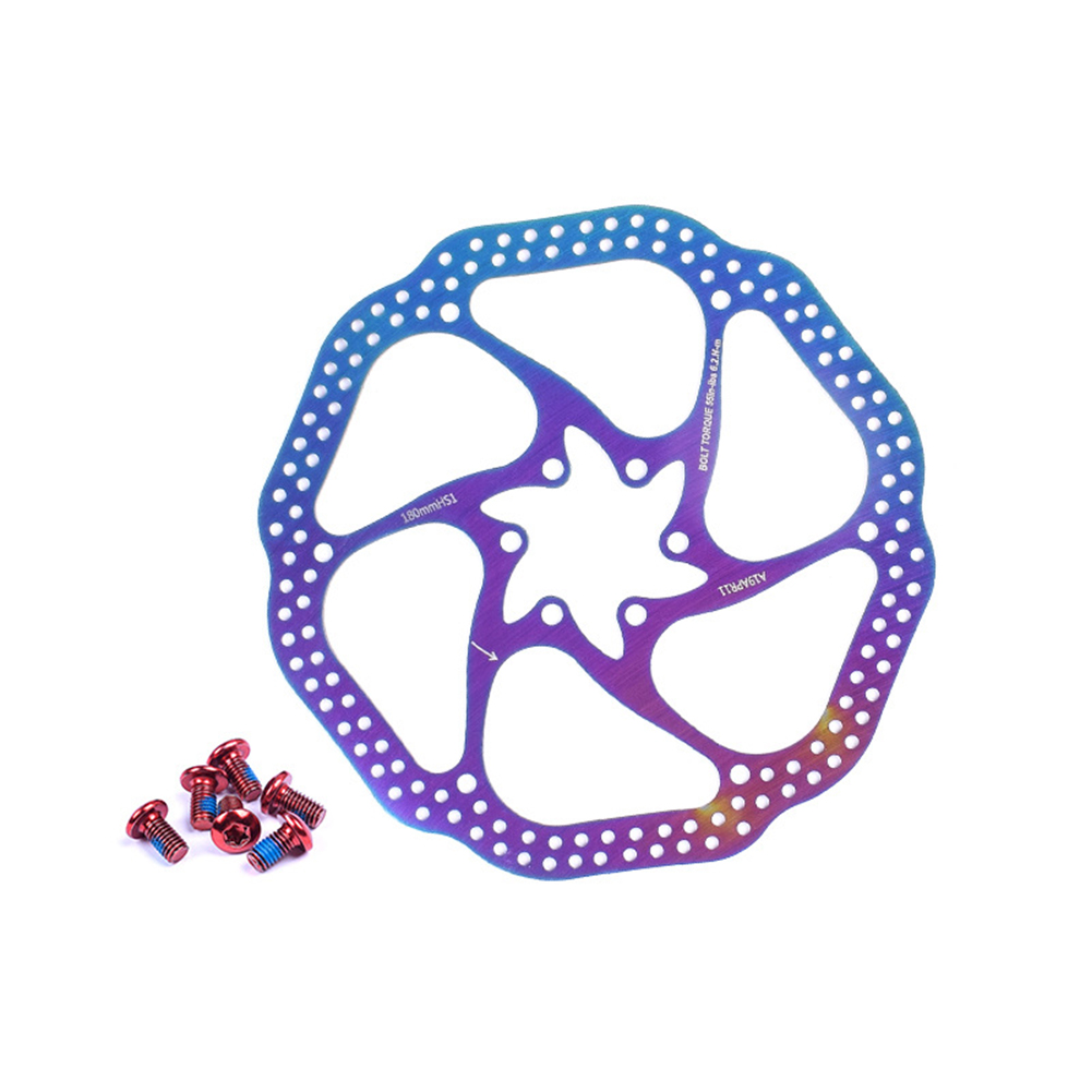 

G3 HS1 MTB Disc Brake Rotor Stainless Steel Bike Brake Rotor with 6 Bolts, G3-160mm, 501 Original