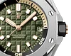 Green Rubber Strap 904L Steel - Automatic - 42mm