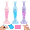 (US Only)3Pcs Vase Shape Diamond Painting Pen with Tray and Clay for Beginners (Vase)
