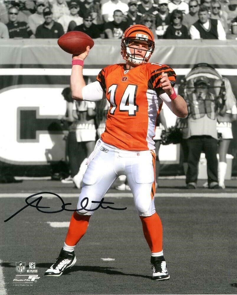 Andy Dalton Autographed Signed 8x10 Photo Poster painting ( Bengals ) REPRINT