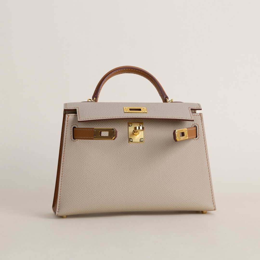 Mini Kelly II Epsom S2 Trench/37Gold GHW