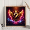 >SALE<5D DIY Full Round Drill Diamond Painting Letter Z Kit Home Decor Craft 30x30cm