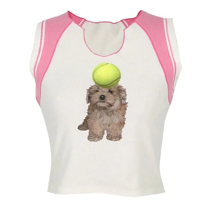 Pink Puppy Tank Top