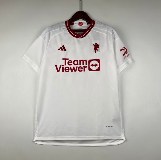 23/24 Football Shirt Manchester United Away White Thai Quality
