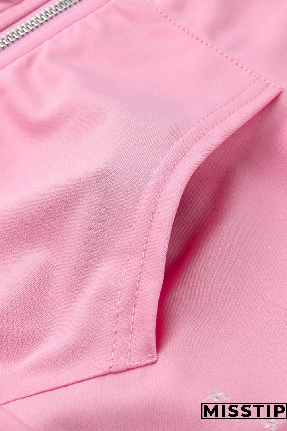 Purplish Red Fashion Casual Letter Print Patchwork Hooded Collar Long Sleeve Two Pieces