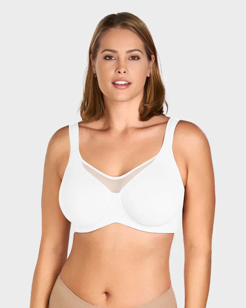 Plus Size Cooling Full Coverage Minimizer Bra
