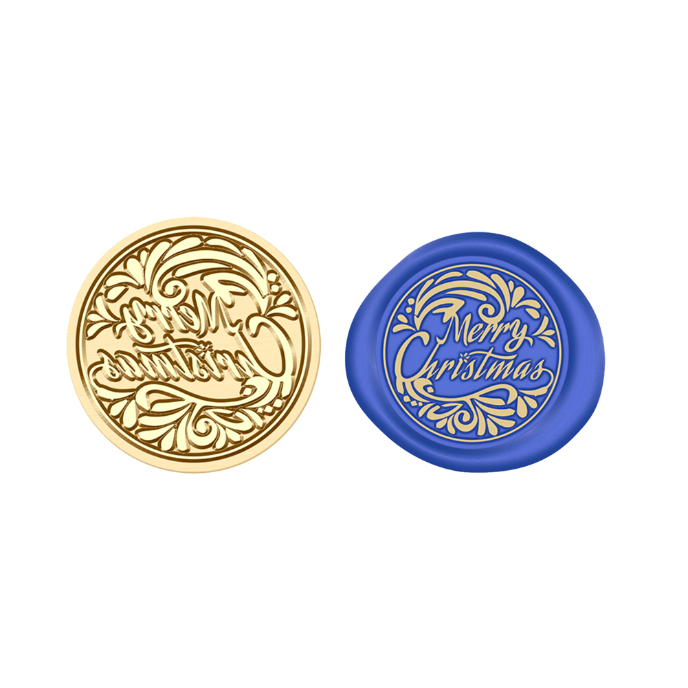 

25mm Christmas Wax Seal Stamp Cartoon Head - Wax Seal Stamp, 501 Original