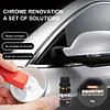 Car Chrome Repair Agent Restore Lustre Rust Remover for Car Maintenance Cleaning