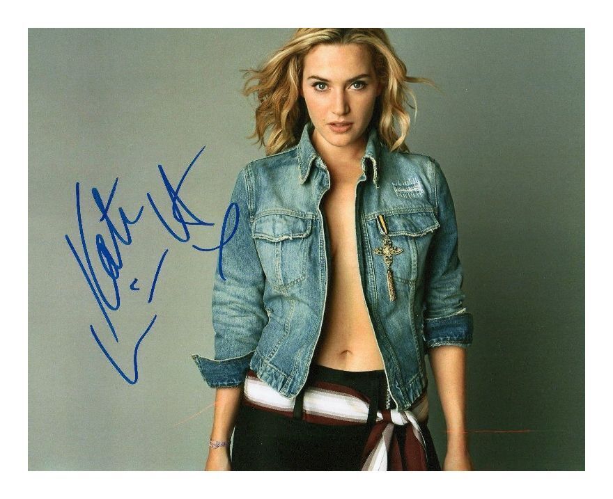 KATE WINSLET AUTOGRAPHED SIGNED A4 PP POSTER Photo Poster painting PRINT 2