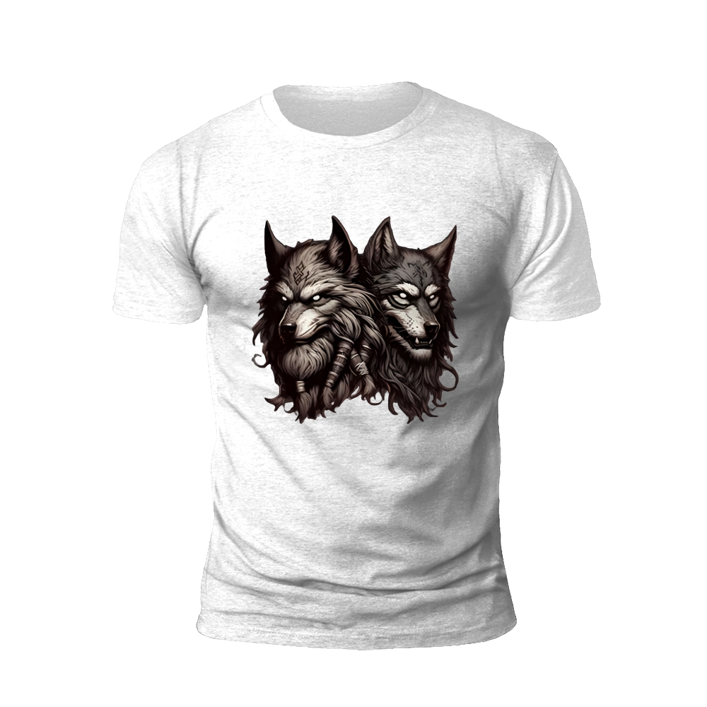 Twin Wolves T-Shirt