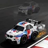 【Spark + Drift Double Cool】BMW M4 Egg-Shaped Spark Remote Control Car, Electric Four-Wheel Drive Desktop Drift Toy, Nighttime Cool Gadget