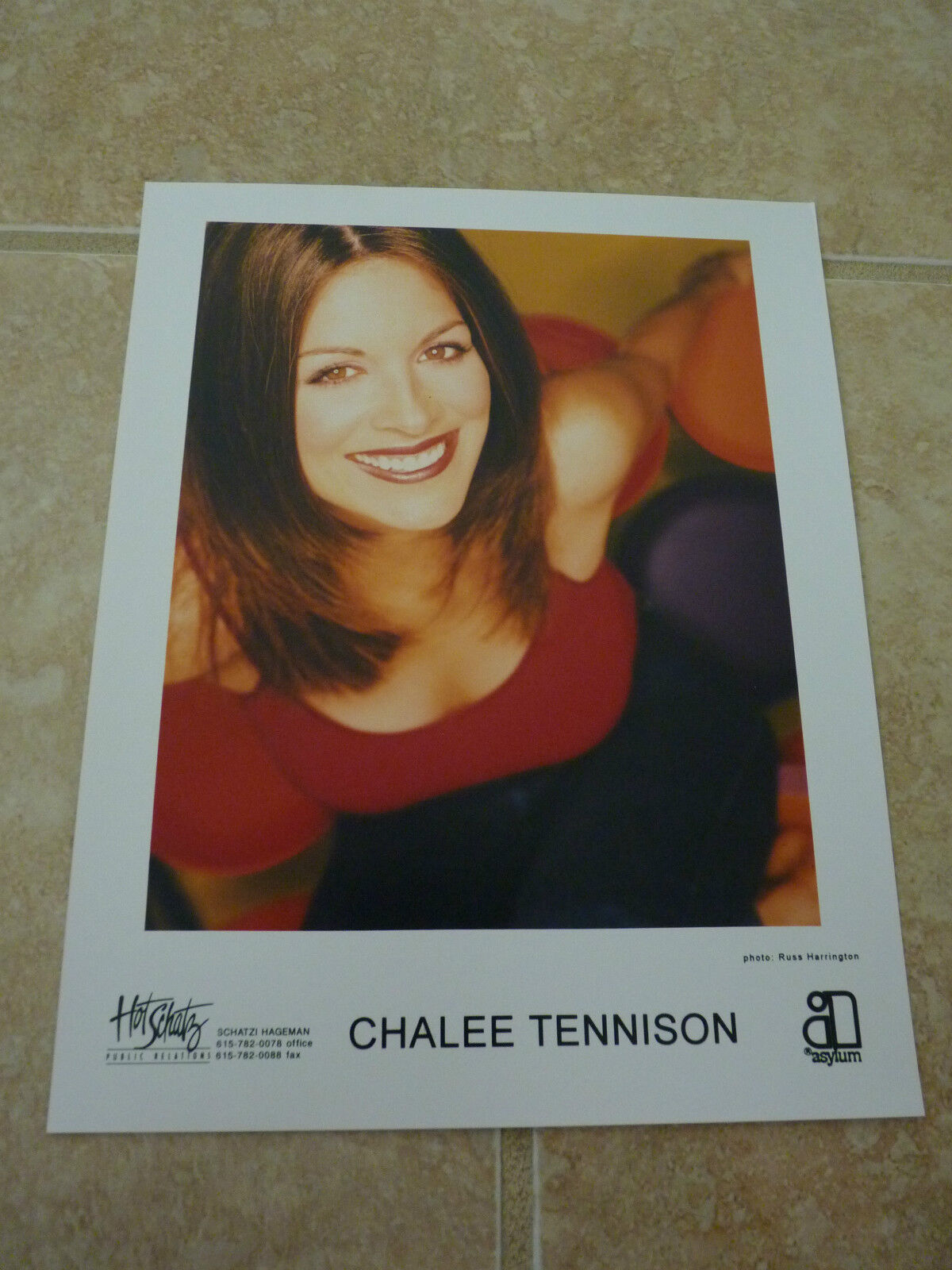 Chalee Tennison 8x10 Color Publicity Picture Promo Photo Poster painting