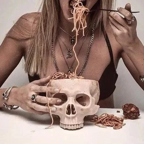 🎃Halloween Sale 49% OFF🎃💀Human Skull Bowl