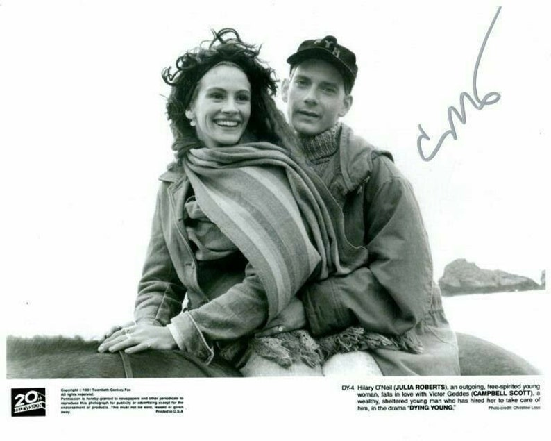 Campbell scott signed autographed dying young w julia roberts 8x10 Photo Poster painting