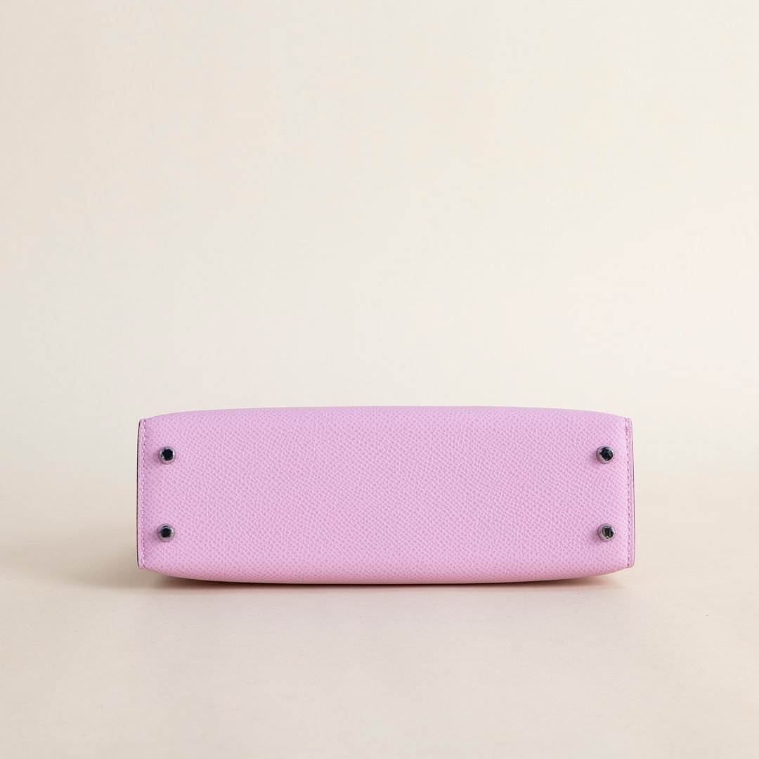 Mini Kelly II Epsom X9 Mauve syivestre PHW