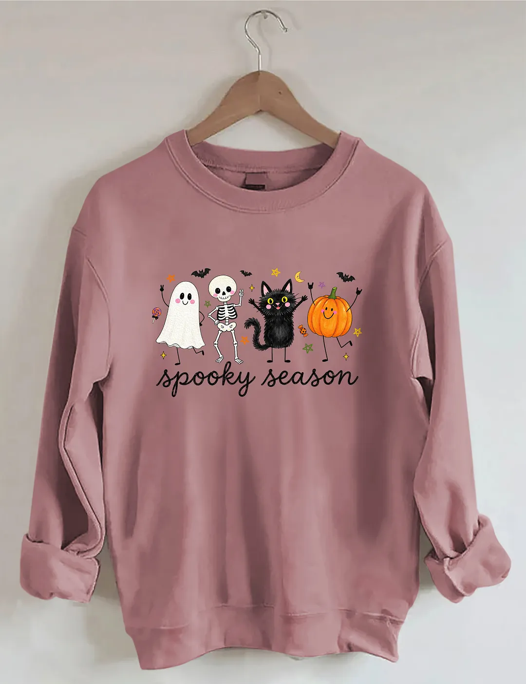 Funny Spooky Season Halloween Ghosts Sweatshirt