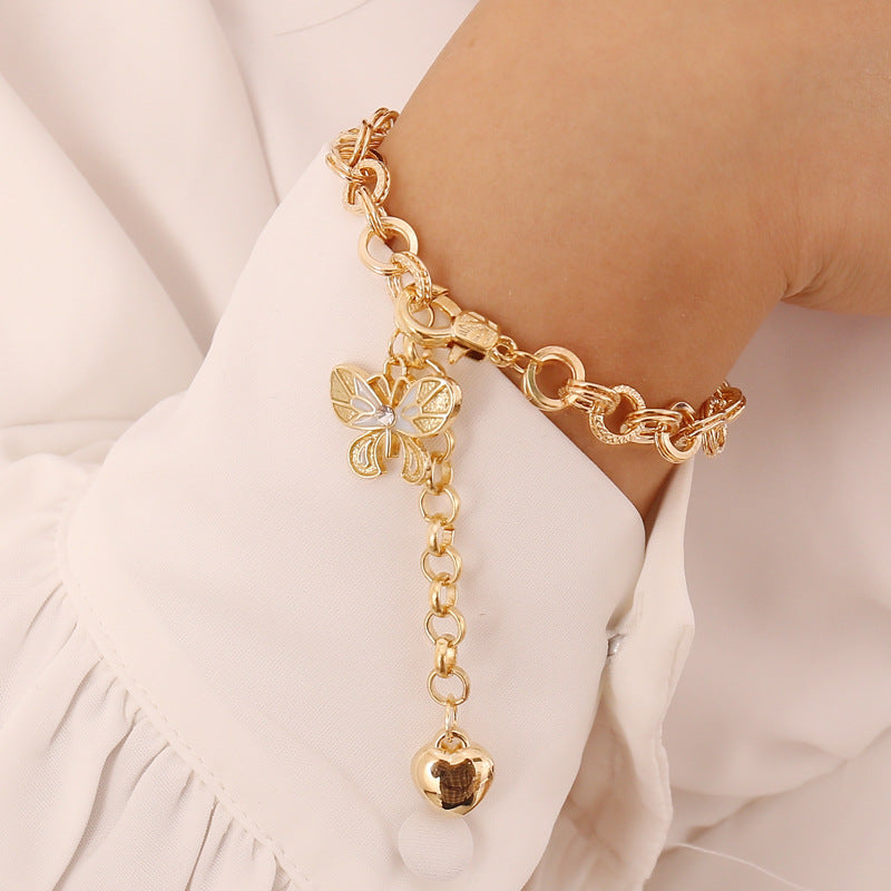 Women Chinese Zodiac Animal Alloy Electroplating Bracelets