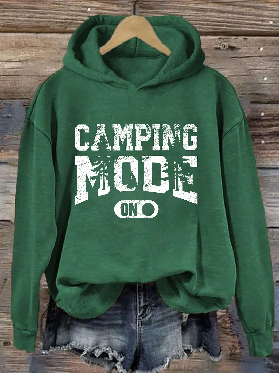 Camping Mode Hoodie