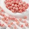 Red Serie Ceramic Beads DIY Bracelet Necklace Accessories
