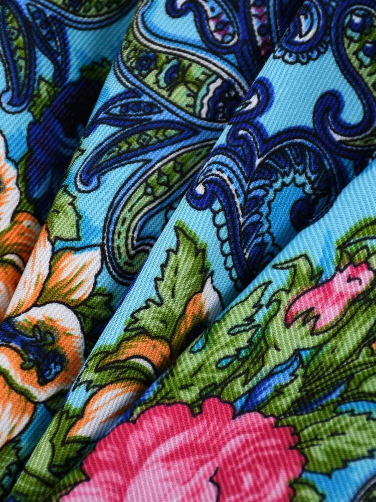 Floral Print Bandana