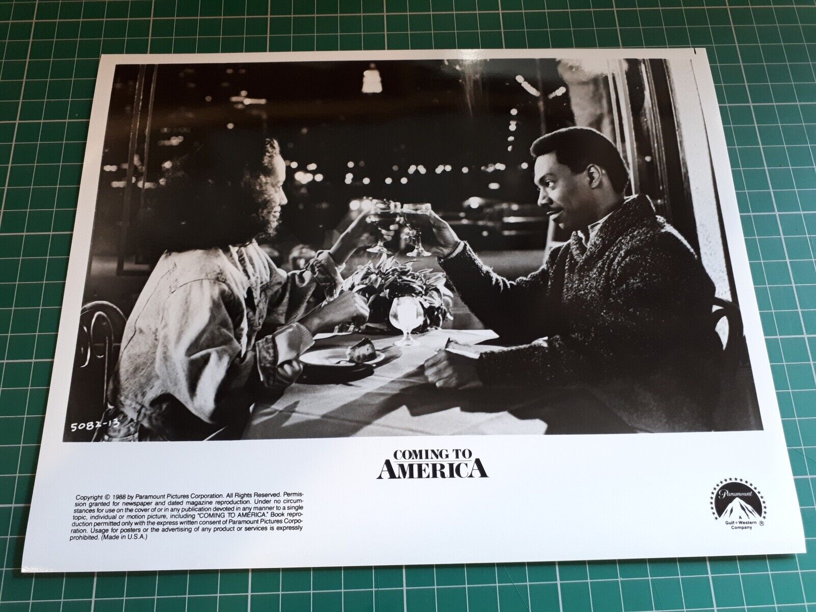 Coming to America original press Photo Poster paintinggraph Eddie Murphy James Earl Jones V